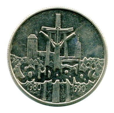 10 000 zł Solidarność 1990 r.