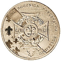 2 zł 2010 r. 100. rocznica Harcerstwa Polskiego