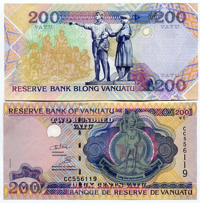 Vanuatu 200 Vatu 2010 r. UNC