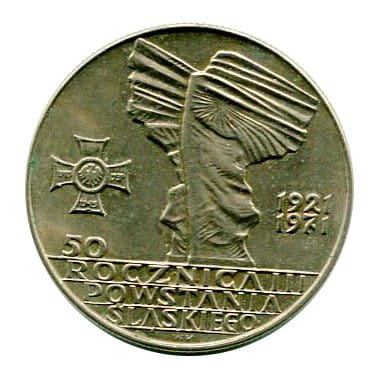 10 złotych 50 Rocznica III Powstania Śląskiego 1971 r.