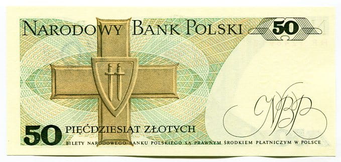 Banknot Polska 50 zł z 1975 r. BC