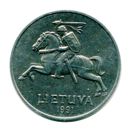 Litwa 2 Centai 1991 r.