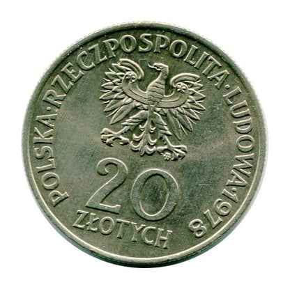 20 złotych Pierwszy Polak w Kosmosie Interkosmos 78 1978 r.