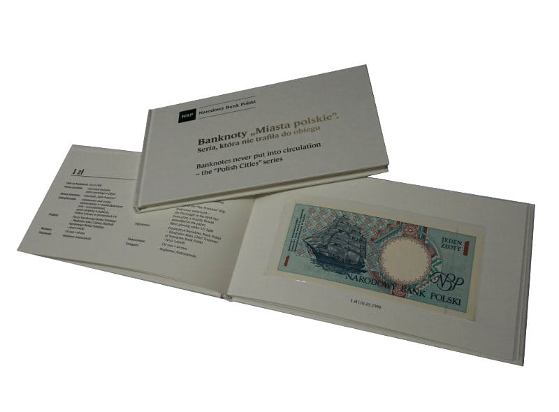 Banknoty „Miasta polskie” 1990 r.