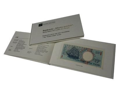 Banknoty „Miasta polskie” 1990 r.