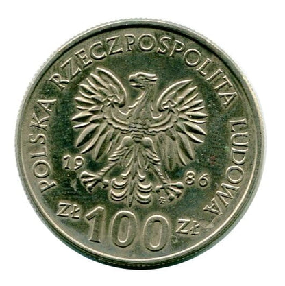 100 zł Władysław I Łokietek 1986 r.
