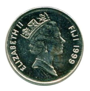 Fidżi 5 Cents 1999 r.