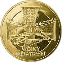 2 zł 60. rocznica zakończenia II wojny światowej