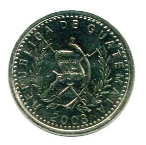 Gwatemala 5 Centavos 2008 r.