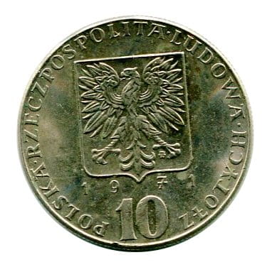 10 złotych FAO 1971 r.