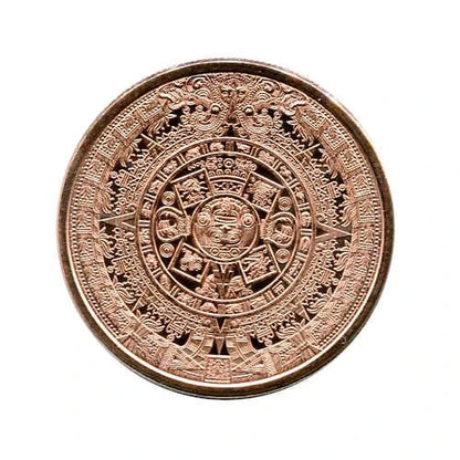 1 oz. Miedź Aztec Calendar