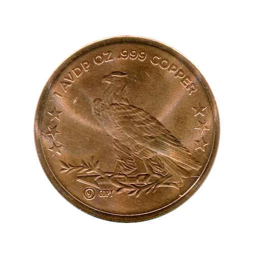 1 oz. Miedź Incuse Indian