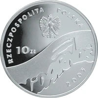 10 zł Ag   25-lecie NSZZ „Solidarność” 2005 r.