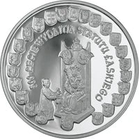 10 zł Ag  500-lecie wydania Statutu Łaskiego 2006 r.