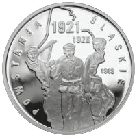 10 zł Ag  Powstania Śląskie