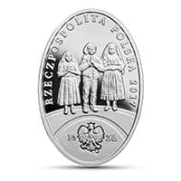 10 zł Ag 100-lecie objawień fatimskich 2017 r.