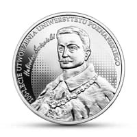 10 zł Ag 100-lecie utworzenia Uniwersytetu Poznańskiego 2019 r.