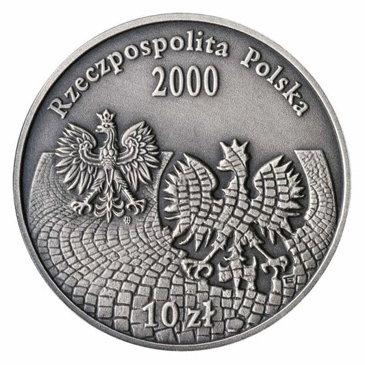 10 zł Ag 30. rocznica Grudnia 70 2000 r.