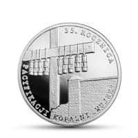 10 zł Ag 35. rocznica pacyfikacji kopalni „Wujek” 2016 r.