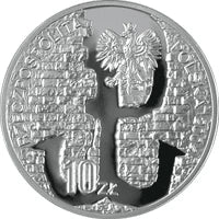 10 zł Ag 60. rocznica Powstania Warszawskiego 2004 r.