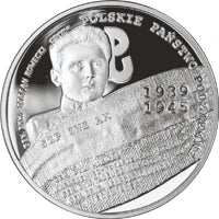 10 zł Ag 70. rocznica utworzenia Polskiego Państwa Podziemnego 2009 r.