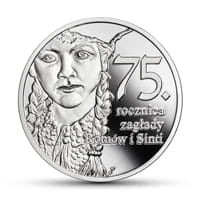 10 zł Ag 75. rocznica zagłady Romów i Sinti 2019 r.