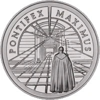 10 zł Ag Jan Paweł II Pontifex Maximus 2002 r.