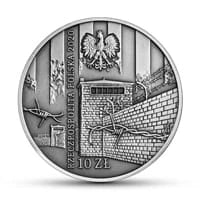 10 zł Ag Ofiarom obozu KL Warschau 2020 r.