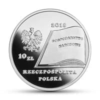 10 zł Ag Wielcy polscy ekonomiści - Fryderyk Skarbek 2018 r.