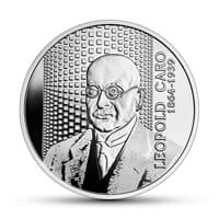 10 zł Ag Wielcy polscy ekonomiści – Leopold Caro 2020 r.