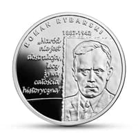 10 zł Ag Wielcy polscy ekonomiści – Roman Rybarski 2019 r.