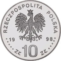 10 zł Ag XVIII. Zimowe Igrzyska Olimpijskie w Nagano