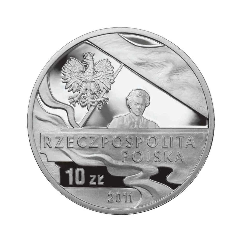 10 zł Ignacy Jan Paderewski 2011 r.
