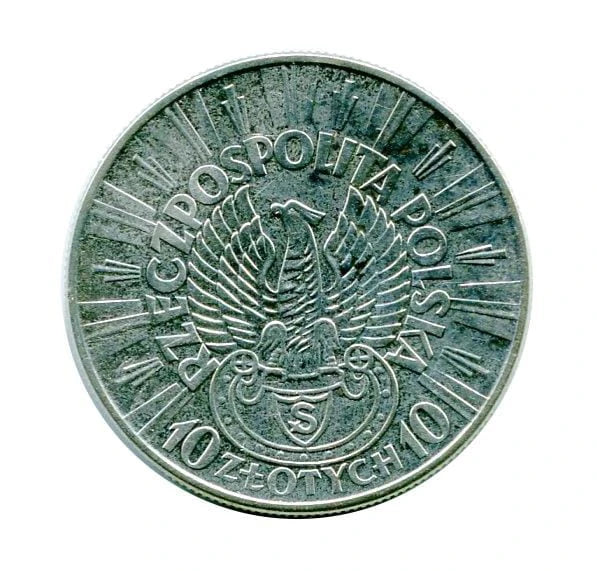 10 zł Józef Piłsudski - Orzeł Strzelecki 1934 r.