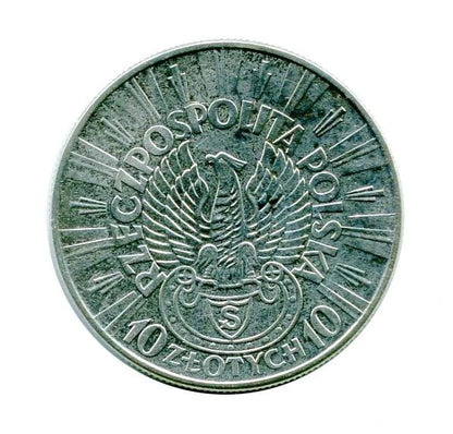10 zł Józef Piłsudski - Orzeł Strzelecki 1934 r.