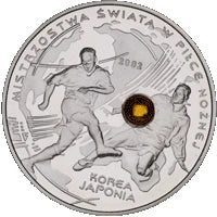 10 zł Mistrzostwa Świata w Piłce Nożnej 2002 Korea/Japonia