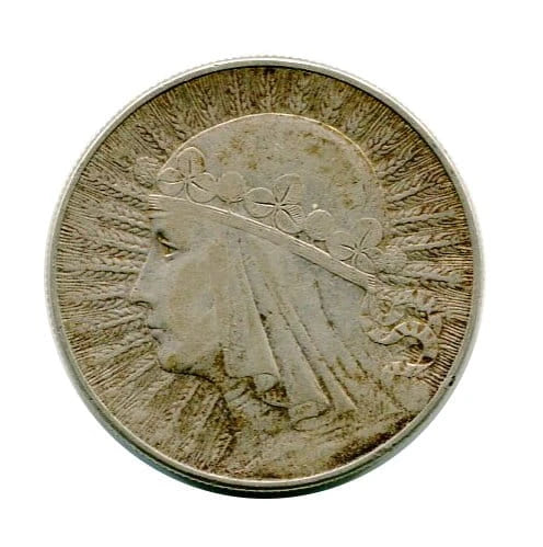 10 złotych Głowa Kobiety 1932 r.
