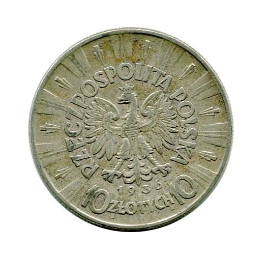 10 złotych Józef Piłsudski 1936 r.