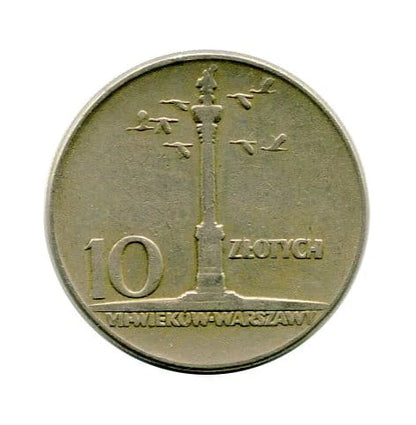 10 złotych Kolumna Zygmunta 1965 r.