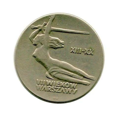 Polska 10 złotych Warszawska Nike 1965 r.
