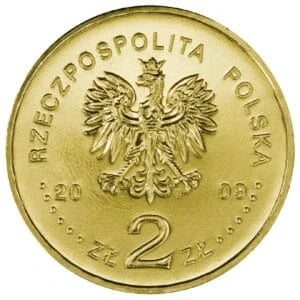 2 zł 2009 r. 90. rocznica utworzenia Najwyższej Izby Kontroli