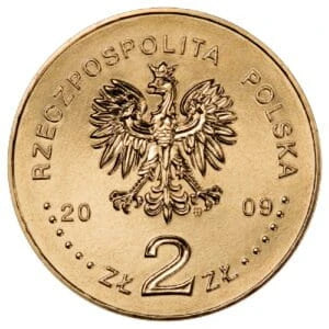 2 zł 2009 r. Miasta w Polsce - Jędrzejów Klasztor Cystersów