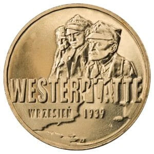 2 zł 2009 r. Westerplatte Wrzesień 1939 r.