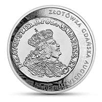20 zł Ag Historia Monety Polskiej – złotówka gdańska Augusta III 2020 r.