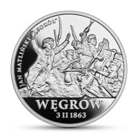 20 zł Ag Polskie Termopile – Węgrów 2020 r.
