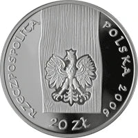 20 zł Ag Zabytki kultury materialnej w Polsce Kościół w Haczowie