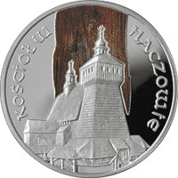 20 zł Ag Zabytki kultury materialnej w Polsce Kościół w Haczowie