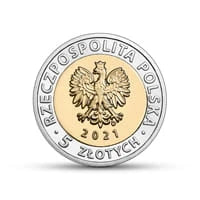 5 zł Odkryj Polskę 2021 r. – Brama Żuraw w Gdańsku
