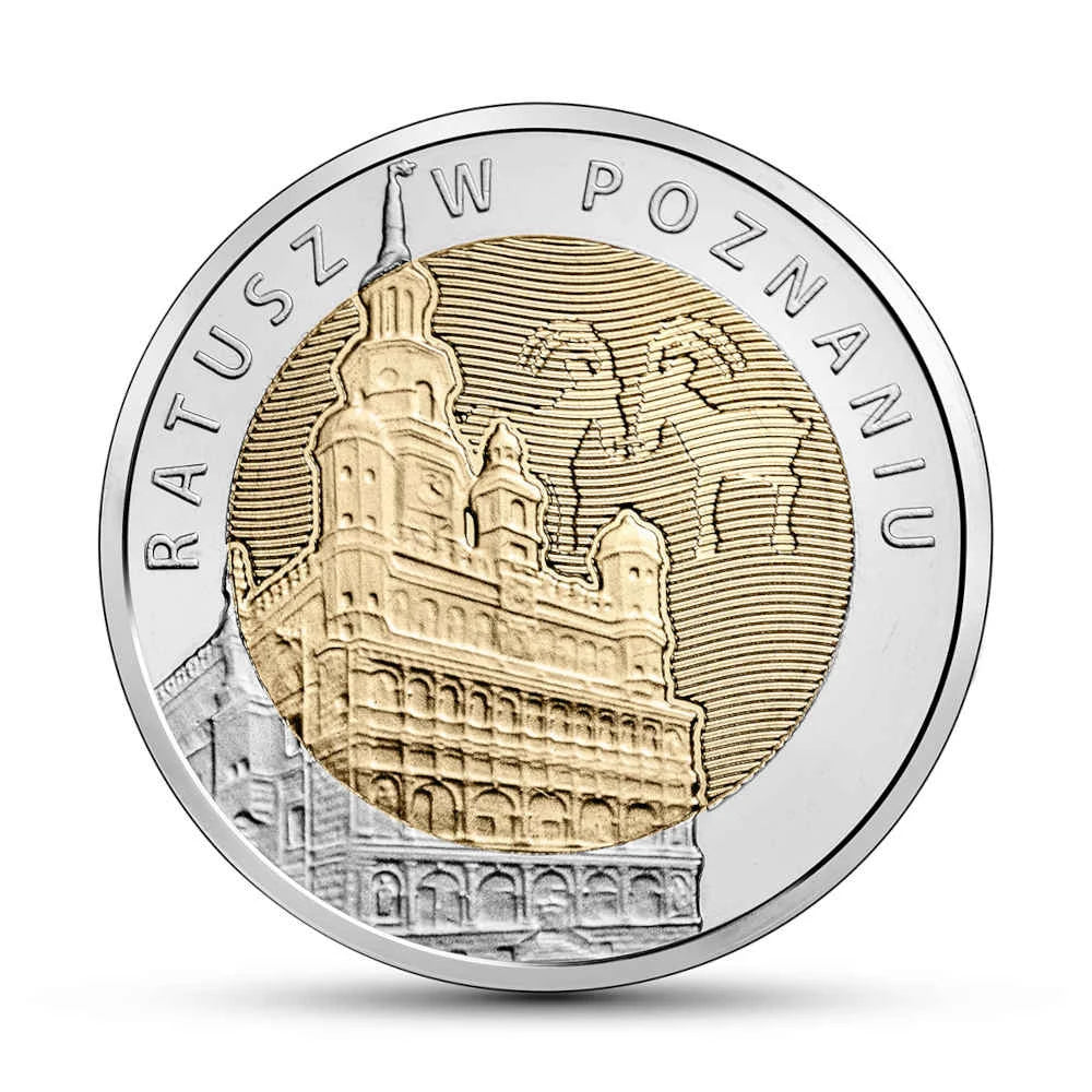 5 zł Odkryj Polskę 2015 r. - Ratusz w Poznaniu