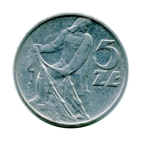 5 zł Rybak 1973 r.